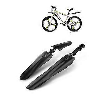 Bicycle Fender Set Adjustable Front Rear Mud Guard Against Dirt Rain Shield
