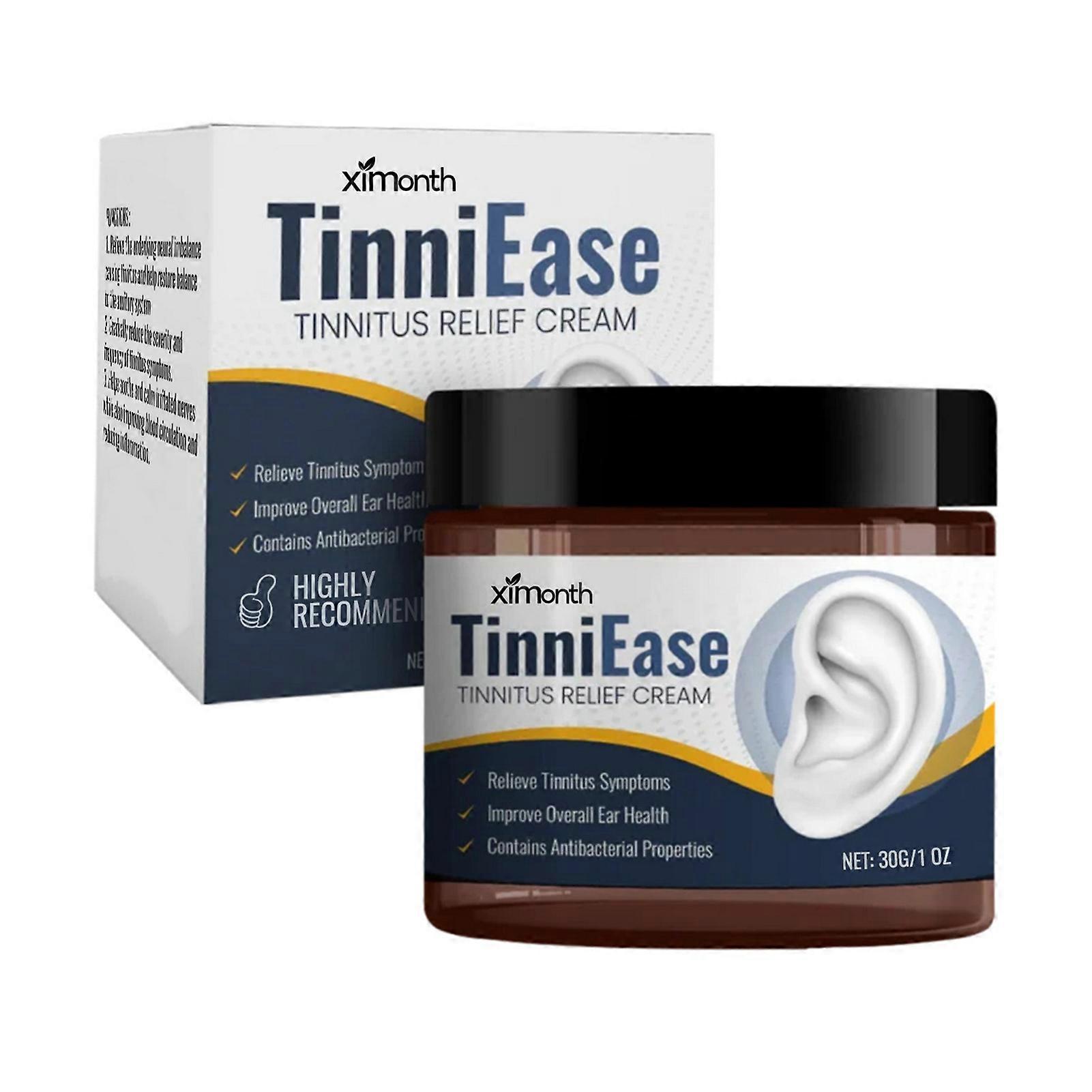 TinniEase Tinnitus Relief Cream Quick Dry Formula Ear Cleaning Solution