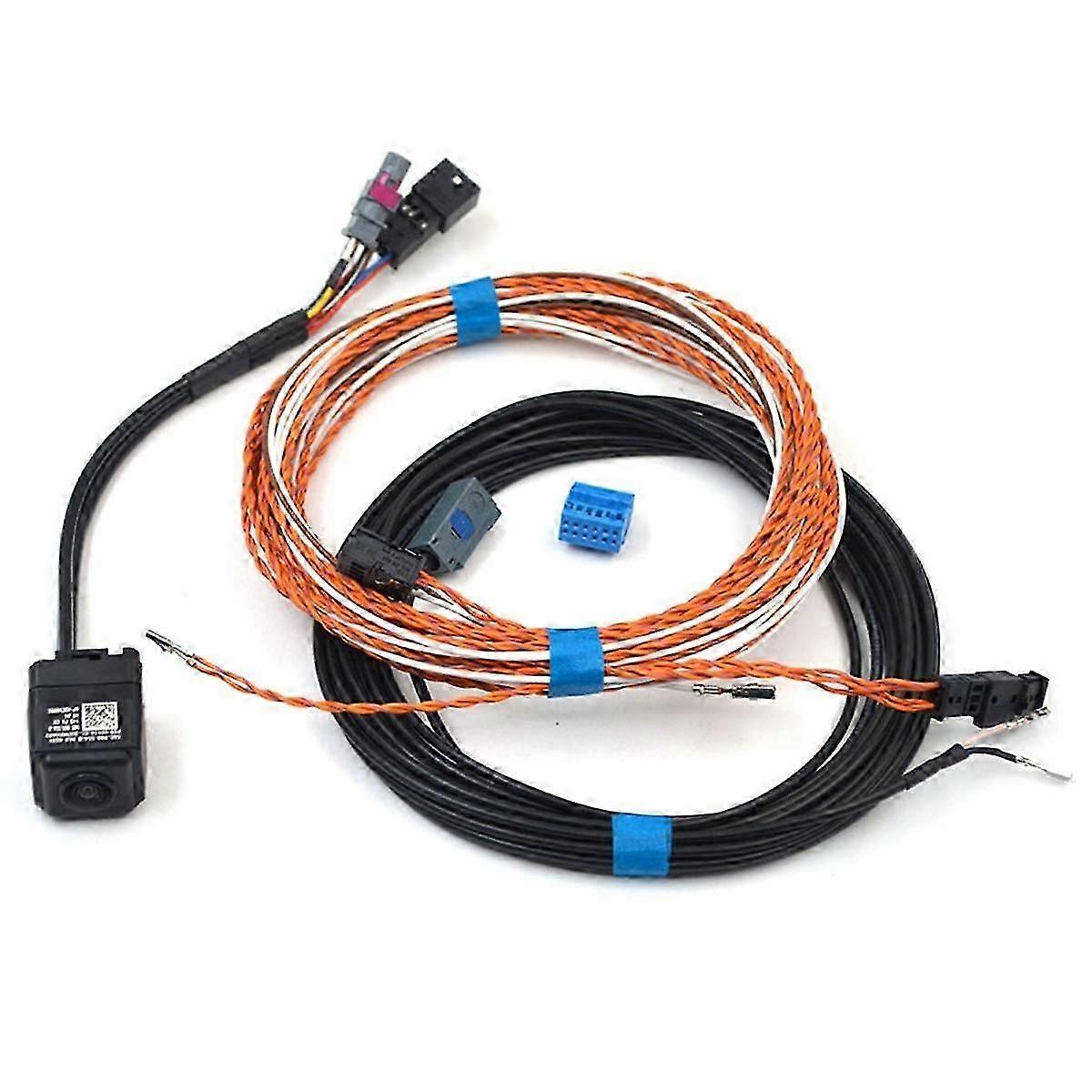 For A3 High Track Connection Cable Reverse Image Camera Kit 5Q0980556B Boot Flaps Reverse Camera