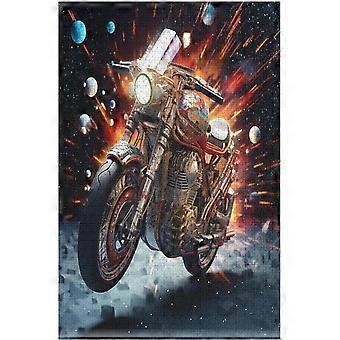 Quebra-cabeças de moto de fantasia 1000 peças para adultos Quebra-cabeças de madeira para adolescentes Jogos educativos Presente exclusivo para aniversário estilo Natal