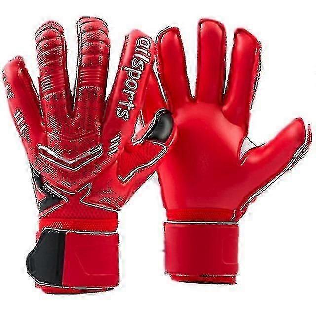 שוער כדורגל מקצועי Glvoes Latex עם הגנת אצבע לילדים מבוגרים כדורגל כפפות שוער