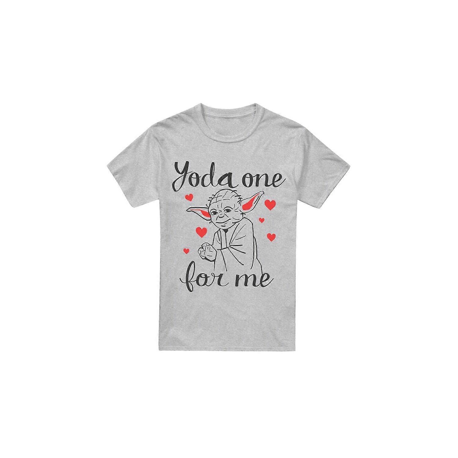 Star Wars Męska koszulka Yoda One For Me Walentynki