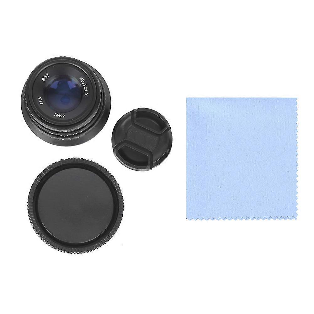 NEWYI 35mm F1.6 Mark II Optical Glass Large Aperture Fixed Focus Manual Scenery Humanistic Camera Lens