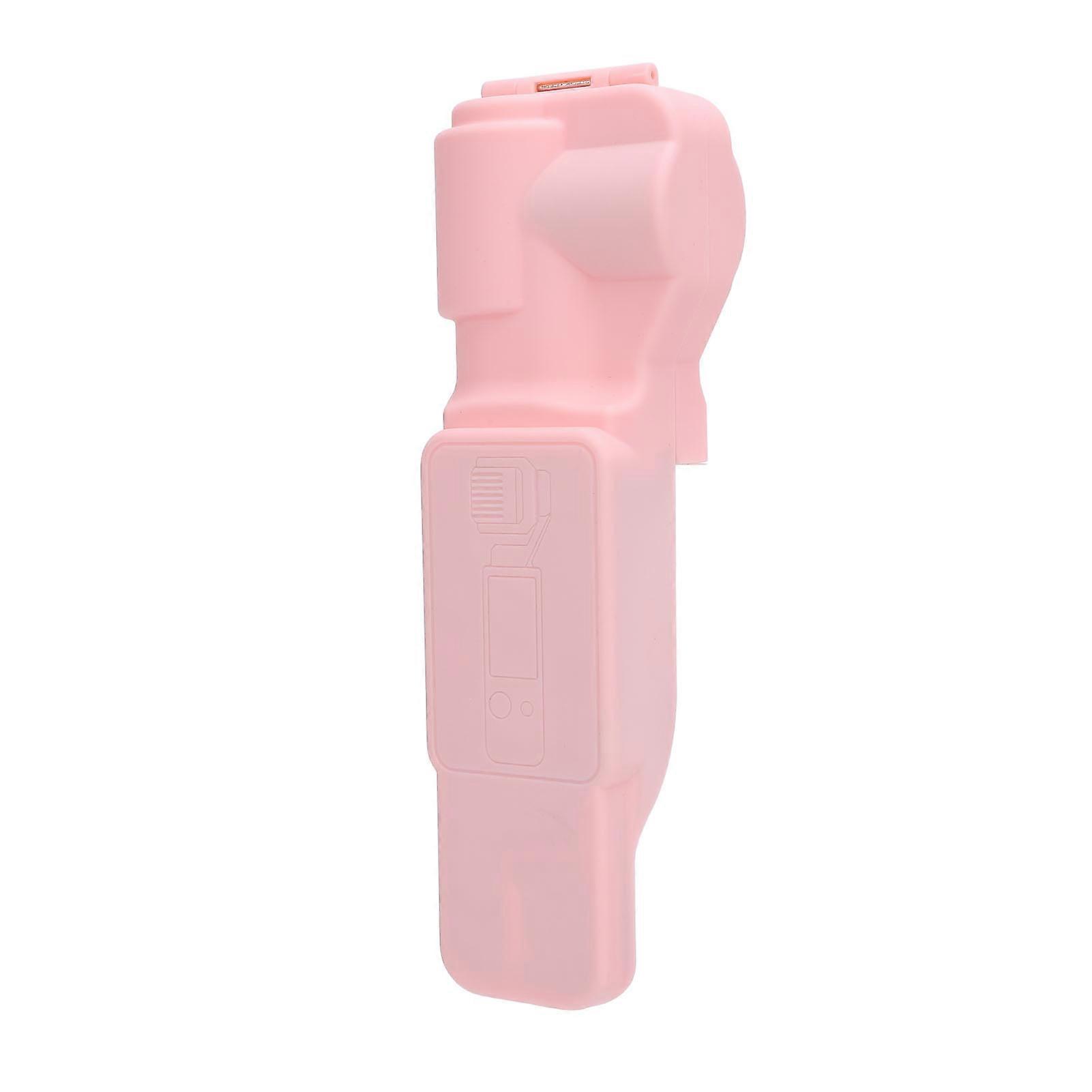 Pocket Camera Lens Cover Screen Protector Scratch Resistant ABS Protective Case for OSMO POCKET 3 Pink 