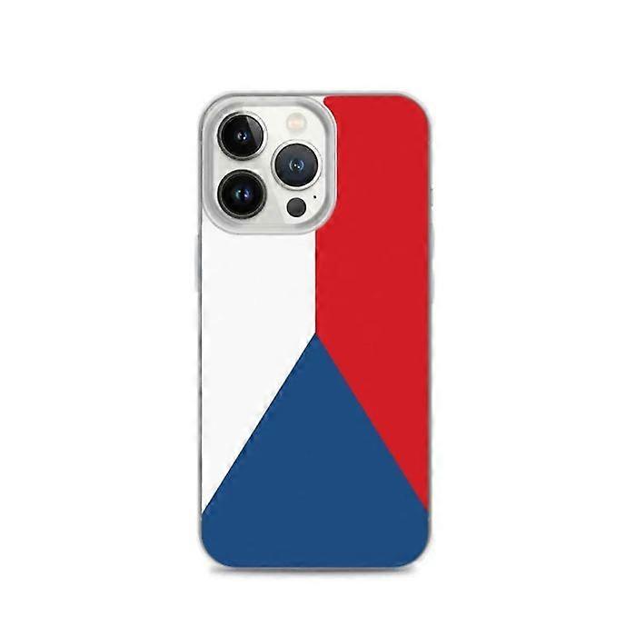 Phone Case - iPhone - Czech Flag - Flexible - Multicolor - Full Protection