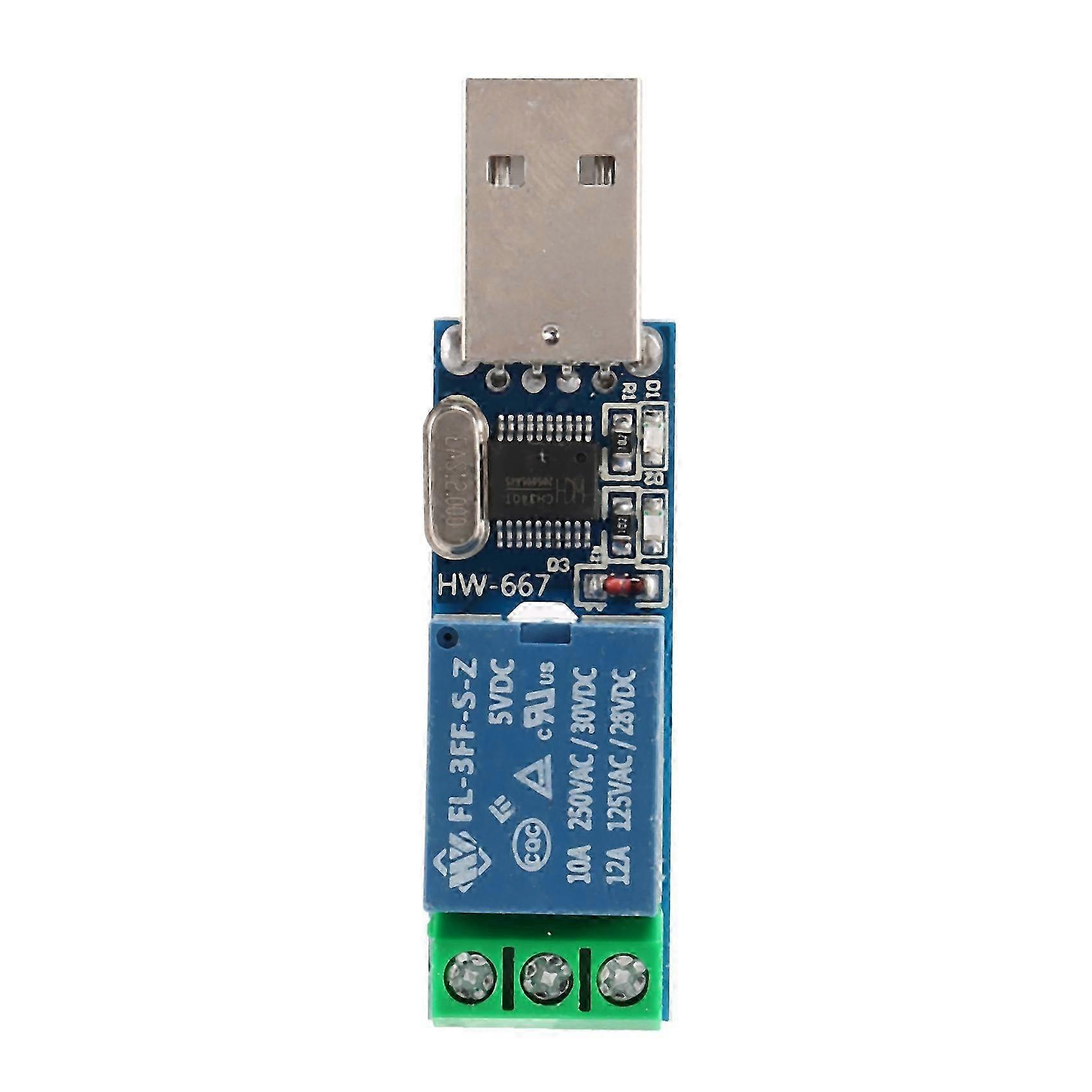 LCUS - type 1 USB relay module USB intelligent switch control-Good