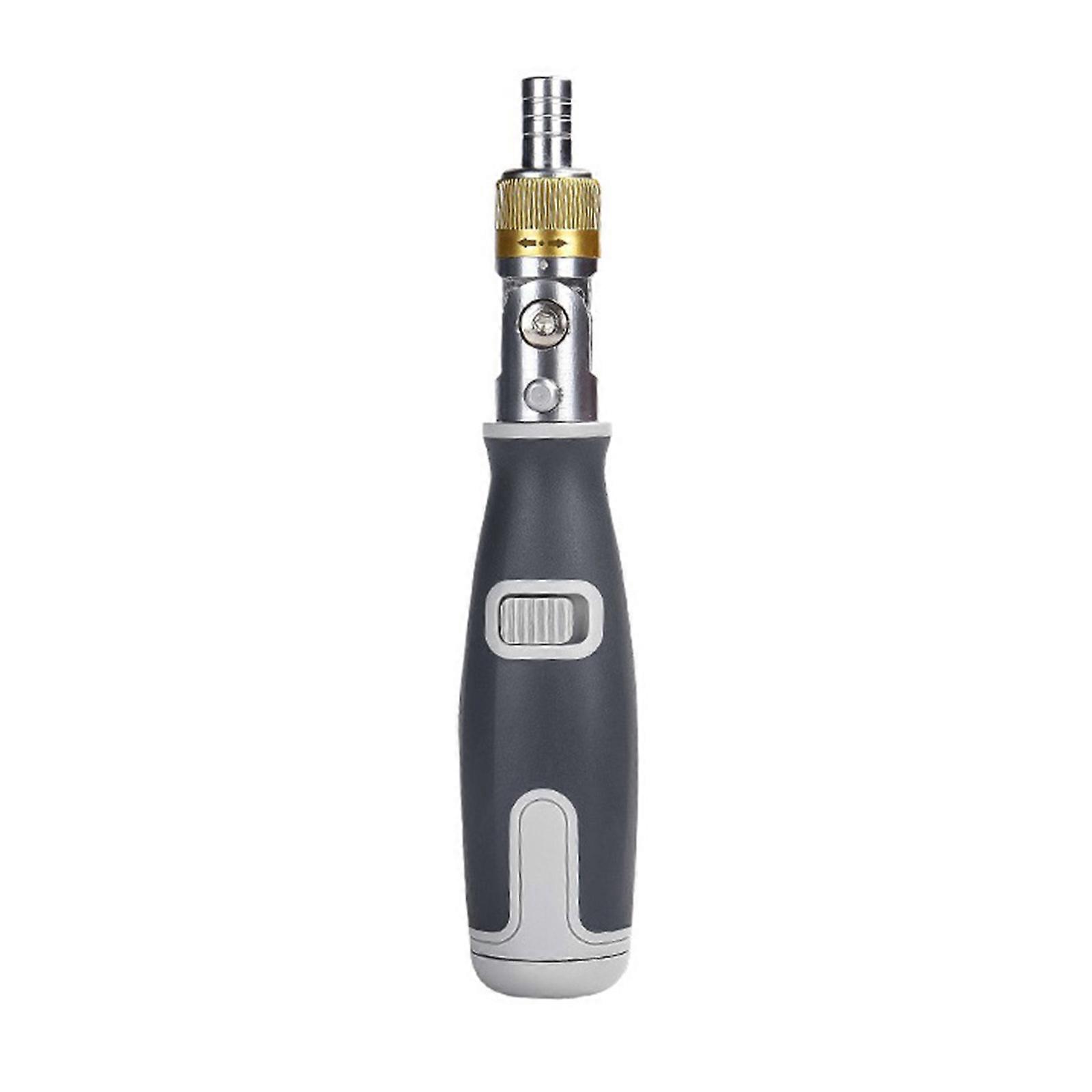 Multi-bit Ratcheting Screwdriver Adjustable Extension Screwdriver Multitool Professional Angle Universal 6.35mm Port