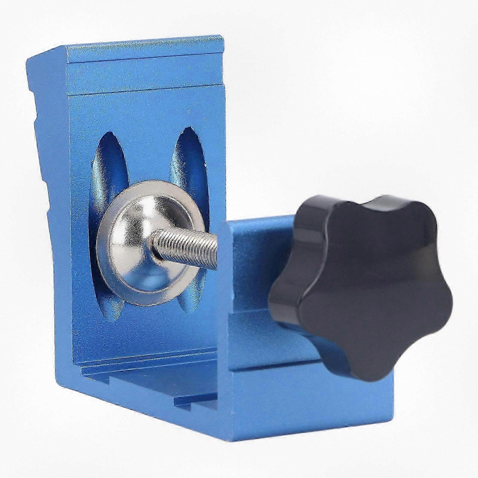 46PCS Set Pocket Dowel Hole Jig System Aluminum Alloy Slant Hole Woodworking Guides Joint Angle Tool for Various Applications