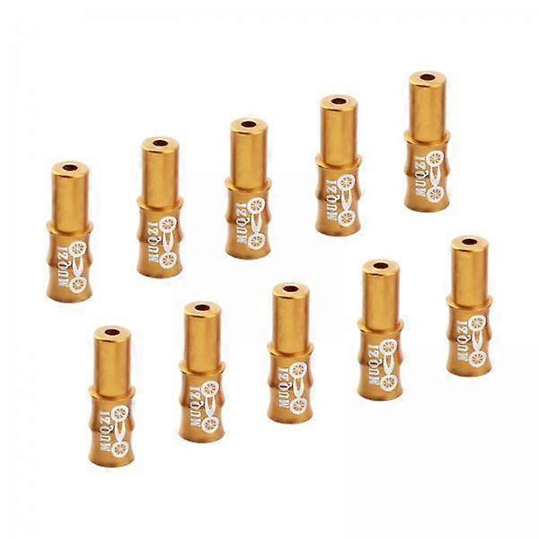 5x10x Universal Rennräder Kabel Endkappen Crimpwerkzeug Bremskabel Endcrimpen