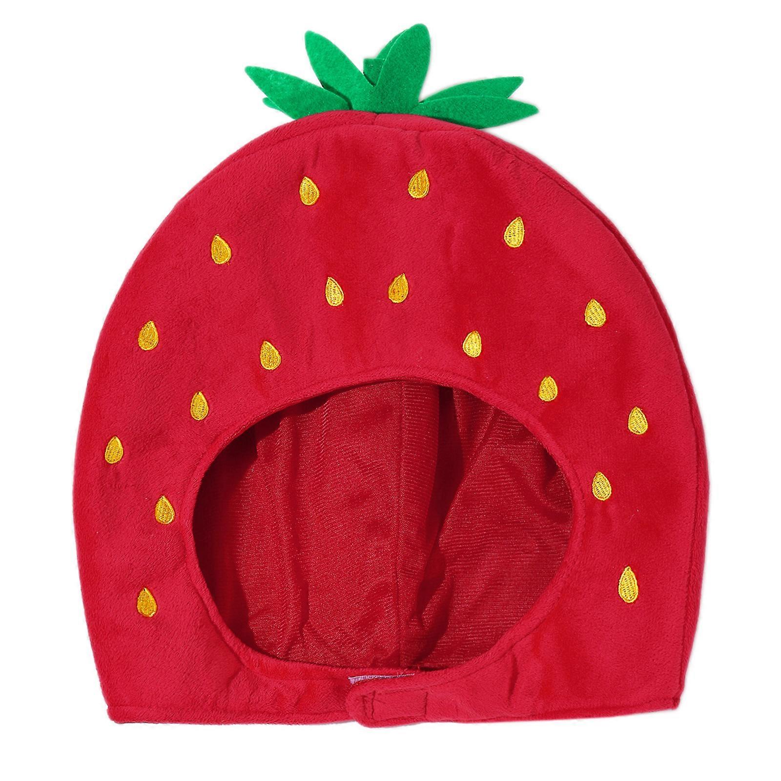Tecknad film frukter huvudbonader varma vindtäta plyschhuvudbonader hatt för utomhussporter kallt väder utflykt skidåkning ridning vandring