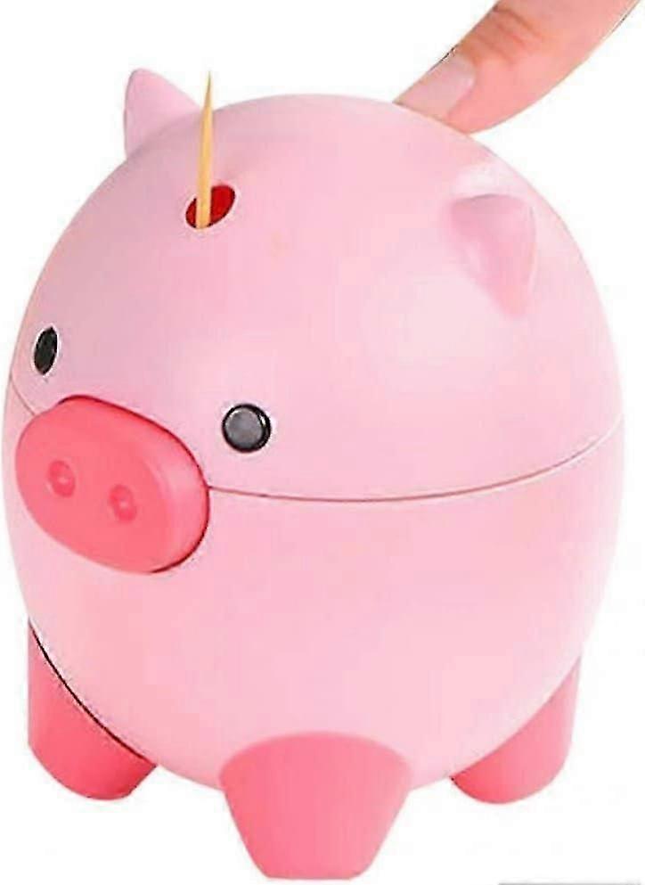 Pig Shaped Toothpick Holder Toothpick Storage Box