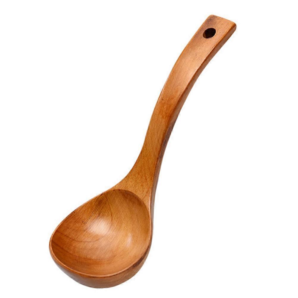 Versatile Wooden Spoon for Preparing Soups and Other Meals