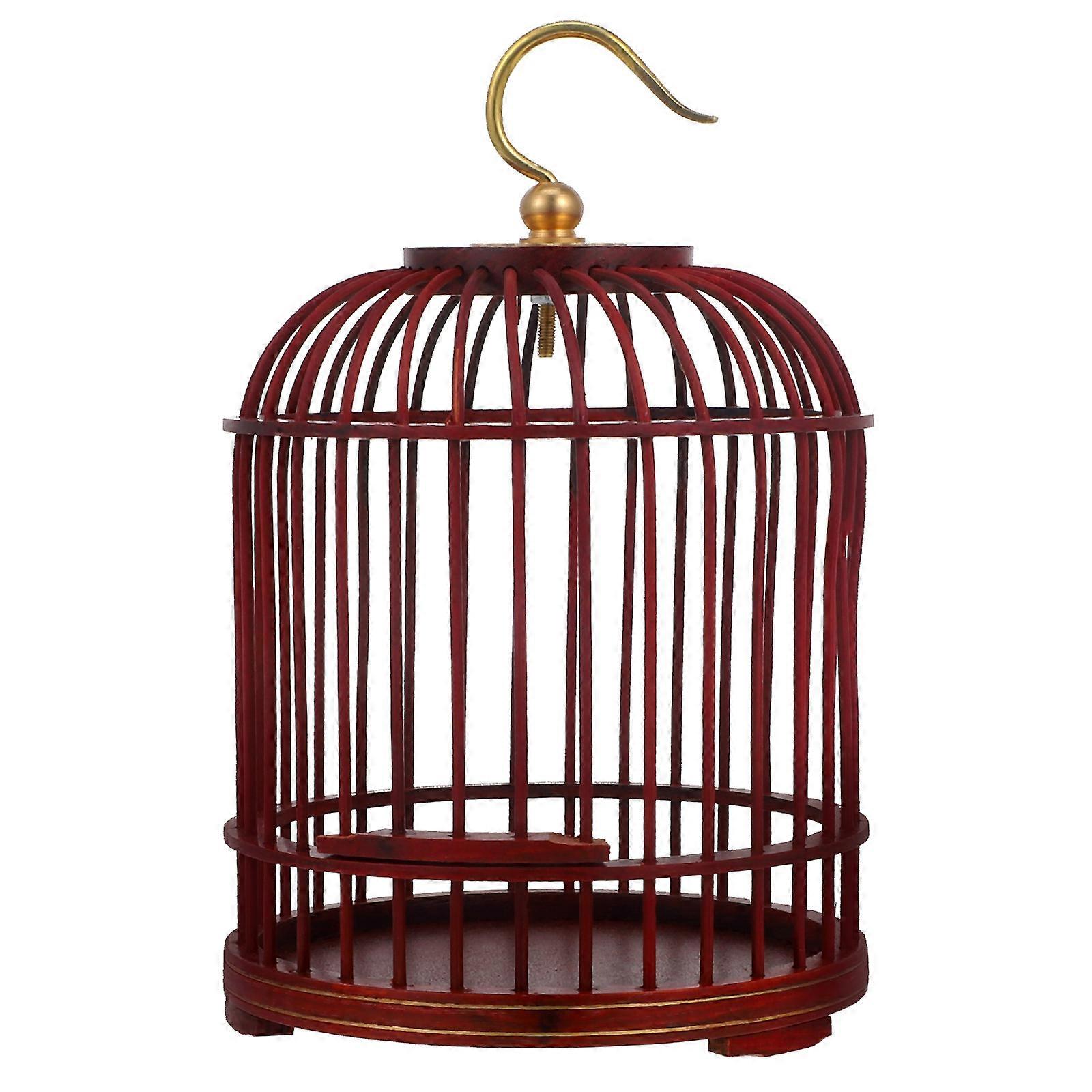 Hanging Cage for Birds, Combining Strength and Elegance with Ample Interior Room