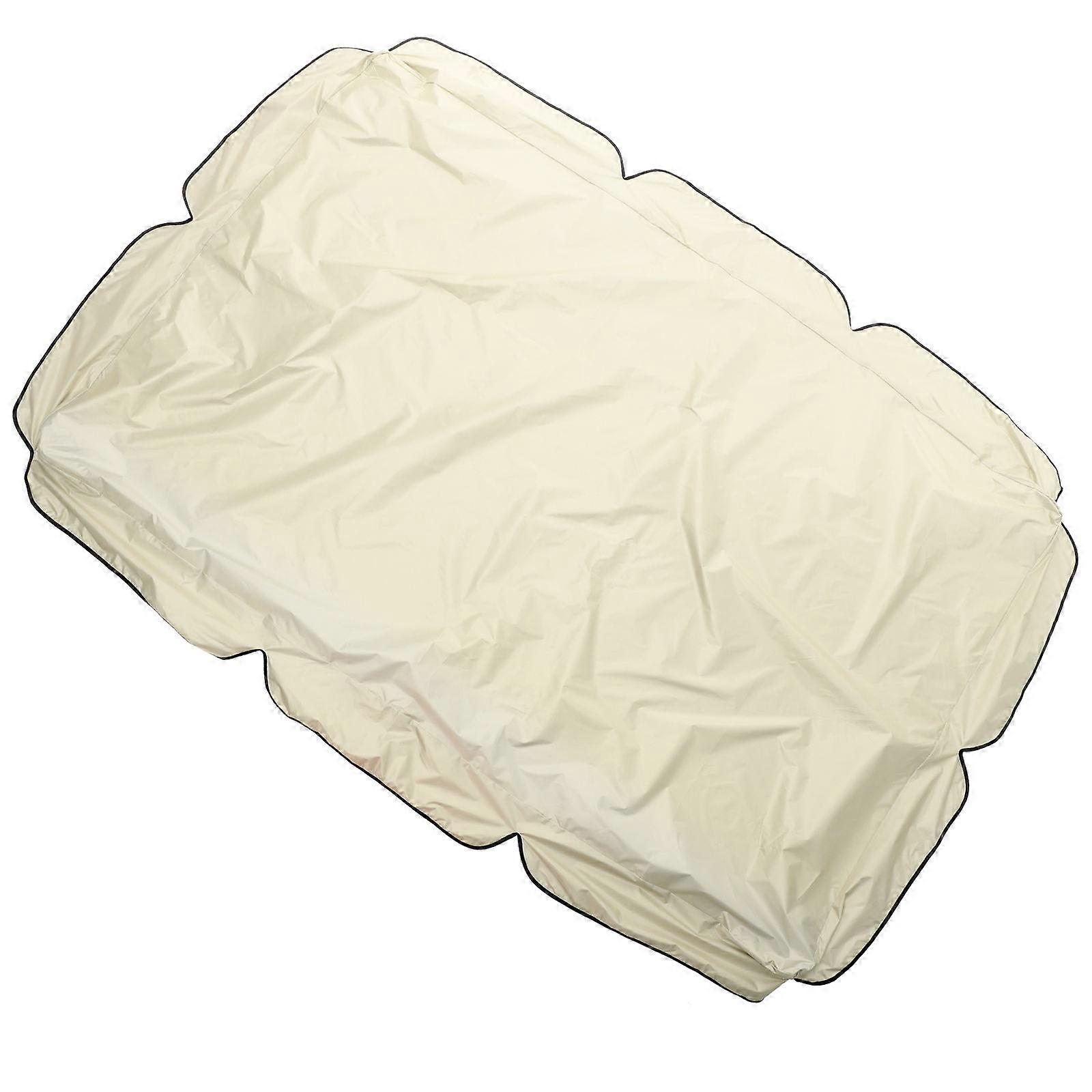 Elastic Swing Canopy Cover, Waterproof Solution with Scalloped Border for Your Garden