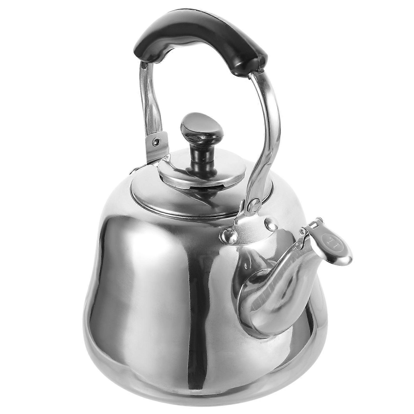 Tea and Coffee Kettle in Stainless Steel, Designed for Functional Elegance