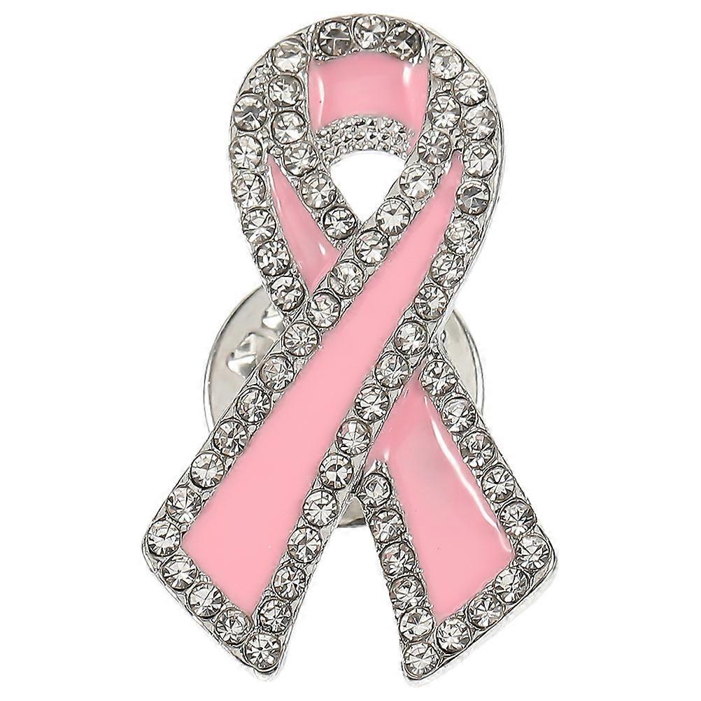 Elegant Breast Awareness Brooch, Practical and Meaningful Lapel Pin