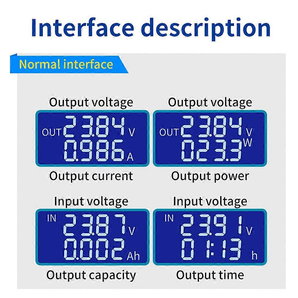 ZK-5KX Direct Current Voltage Auto-Lifting Module Constant Voltage and Constant Current Regulator LCD Display with Intelligent Temperature Control Fa
