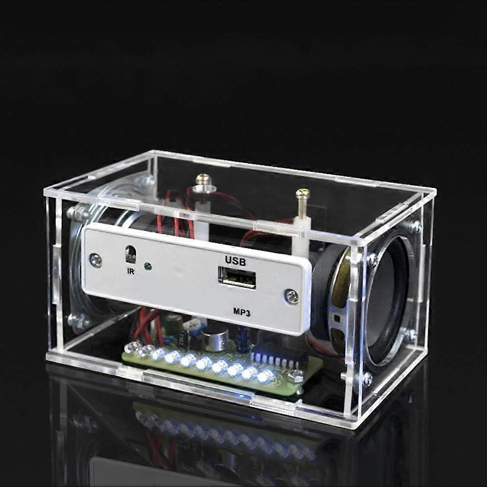 Soldering Practice Kits for DIY Bluetooth Speaker Assembly, Electronics Learning Kit for School Projects, Model D