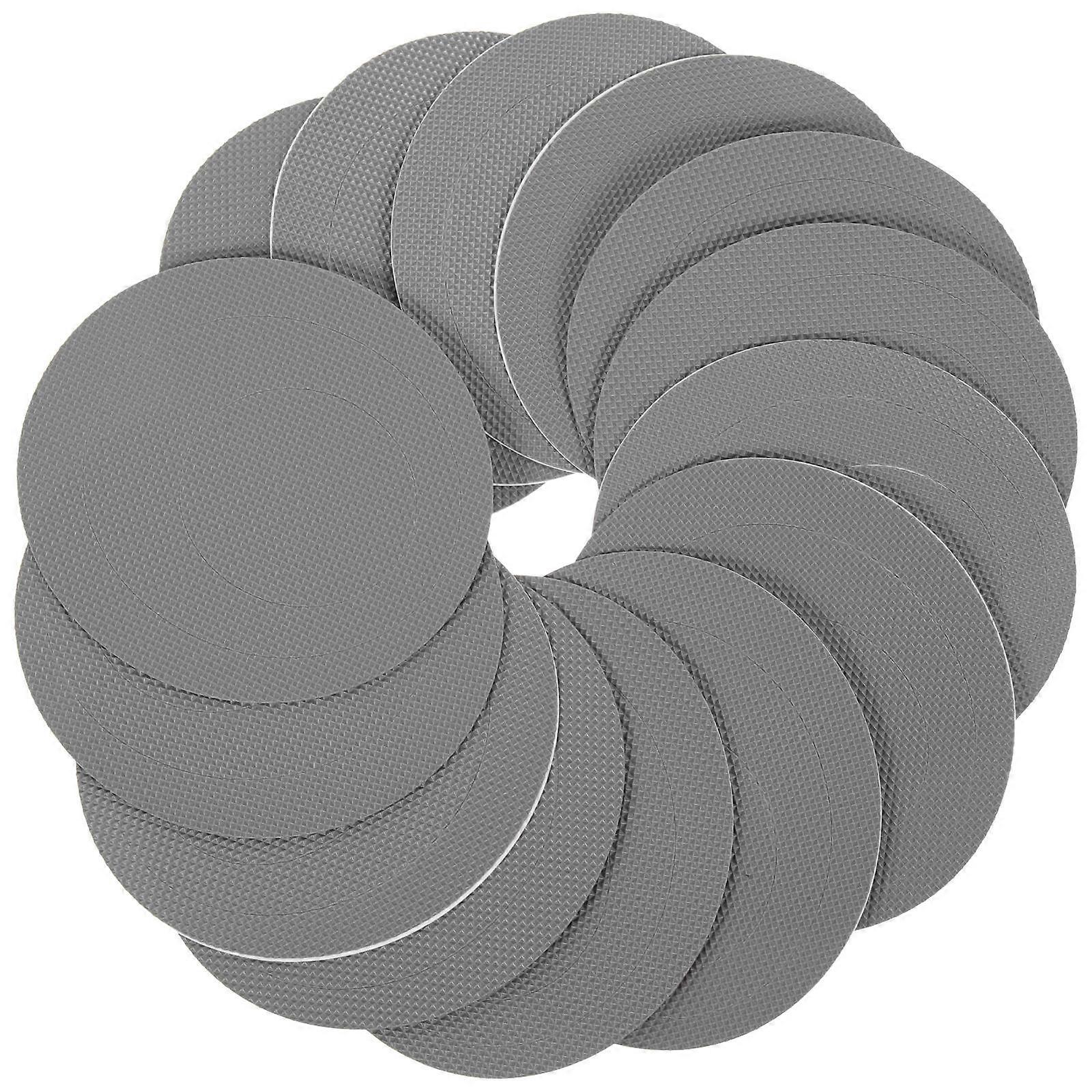 Flooring Anti-Slip Stickers Bathtub Non-Slip Stickers Bathtub Grips Grey 10X9CM Anti-Slip 20 Sheets