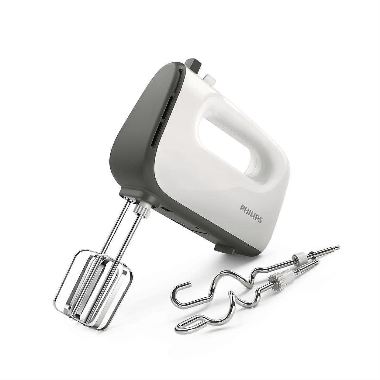 Hand Mixer 450W with 5 Speed Settings and Turbo Function, Lightweight Electric Mixer in White