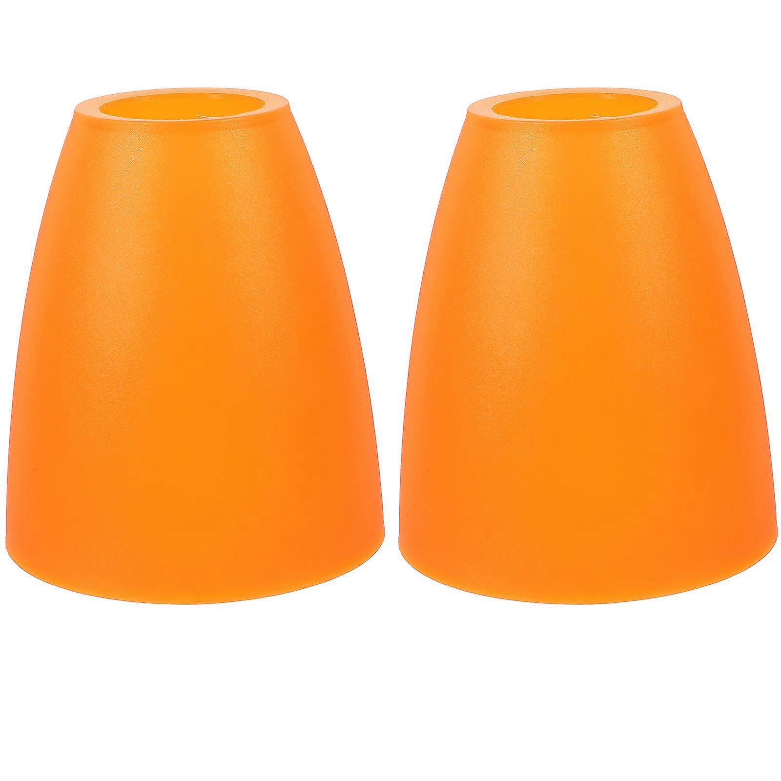 Small Wall Light Lampshade Vintage Style Round Opening 11.7x10cm Indoor Light Cover For Desk Lamp 2Pcs