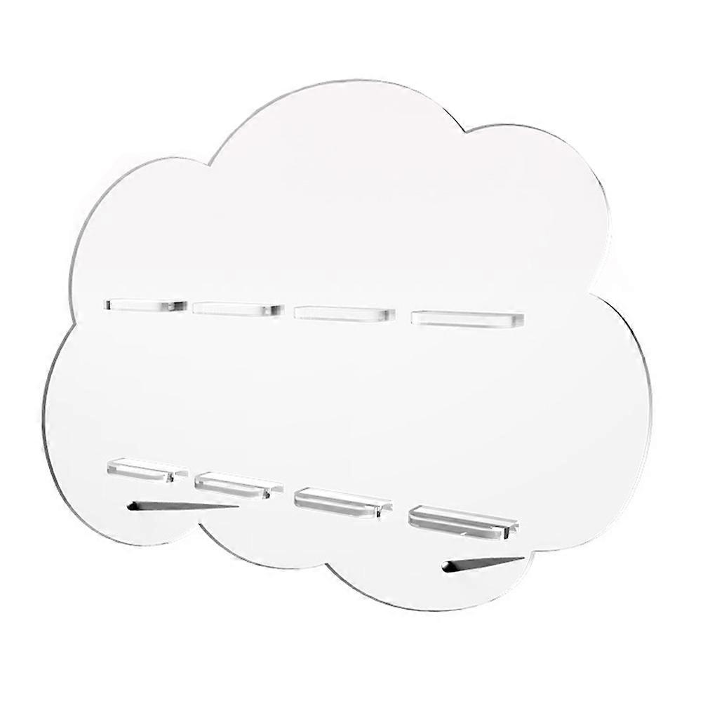 Transparent Acrylic and Iron Cake Stand for Display Stable and Design Ideal for Weddings