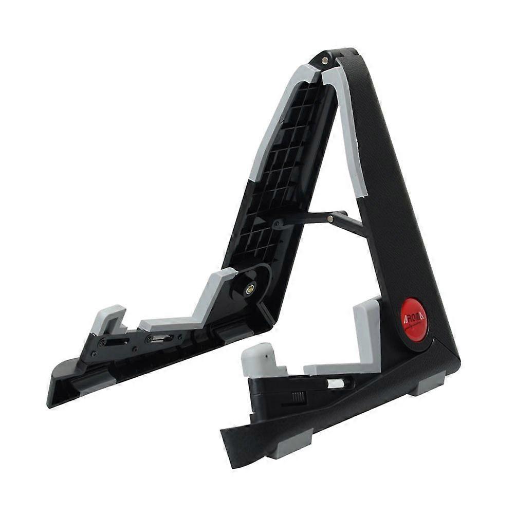 Professional Adjustable Folding Ukulele and Violin Instrument Stand (Black)