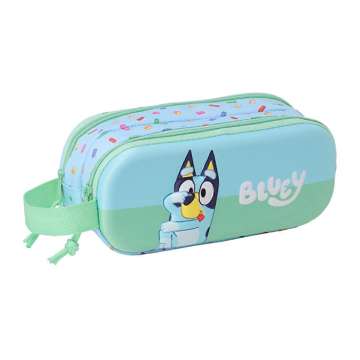 Double Carry-all Bluey Blue 21 x 8 x 6 cm