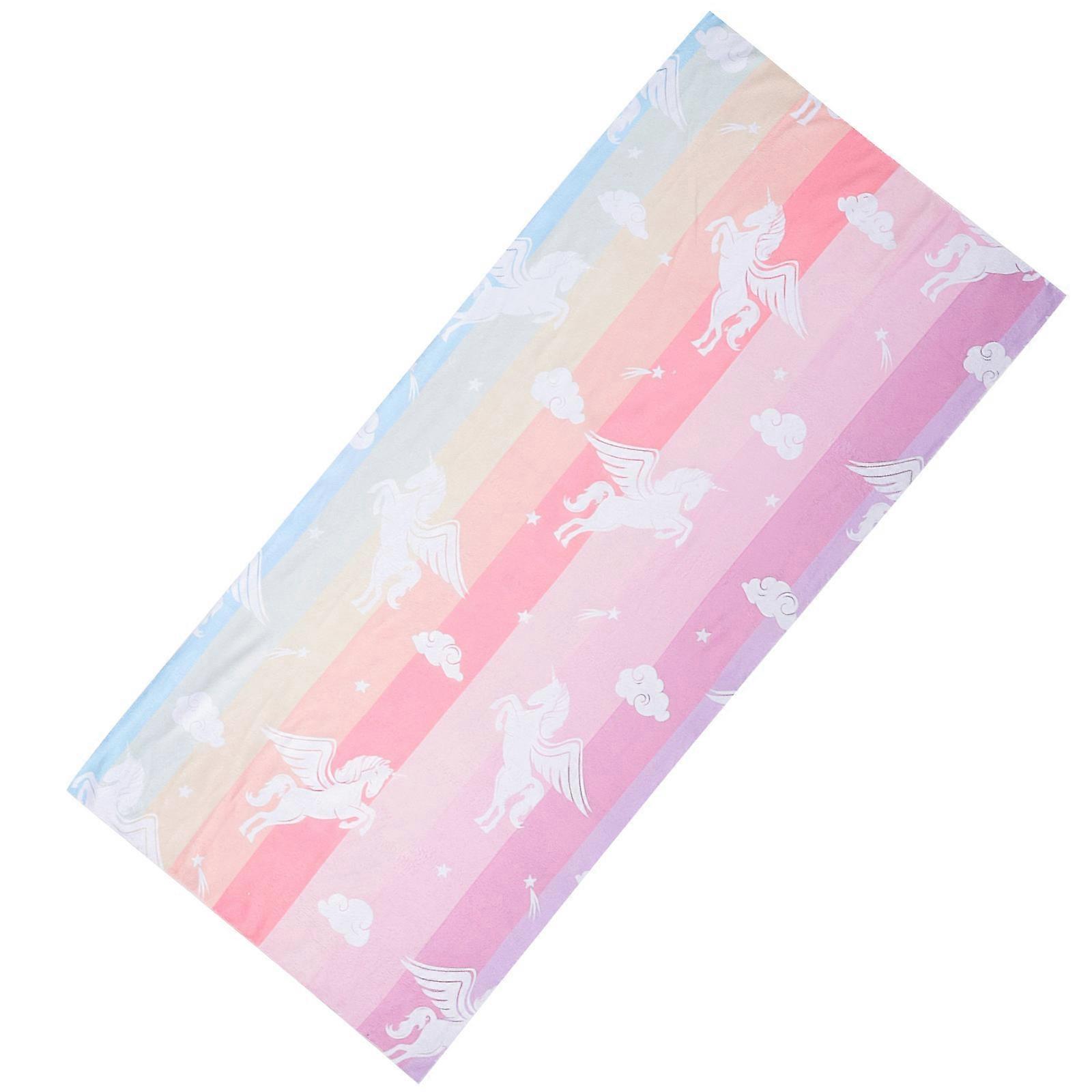 Beach Towel Microfibre Water Absorption Shawl Camping Towel 150x70cm 1Pack