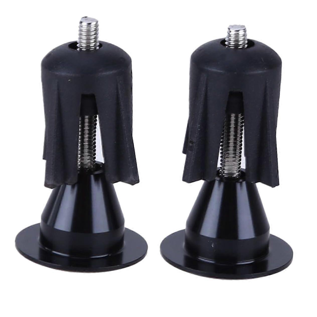 1 pair of bicycle handlebar plugs, handlebar end plugs for mountain bikes and road bikes, slipresistant and durable.