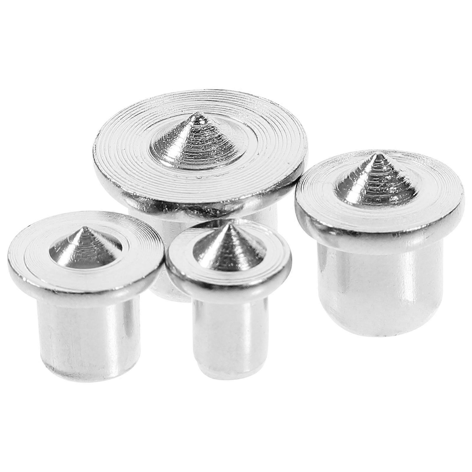Dowel Transfer Plugs Furniture Connector Cylindrical Locating Dowel Pin Woodworking Diy Design Silver Steel 4 Sets