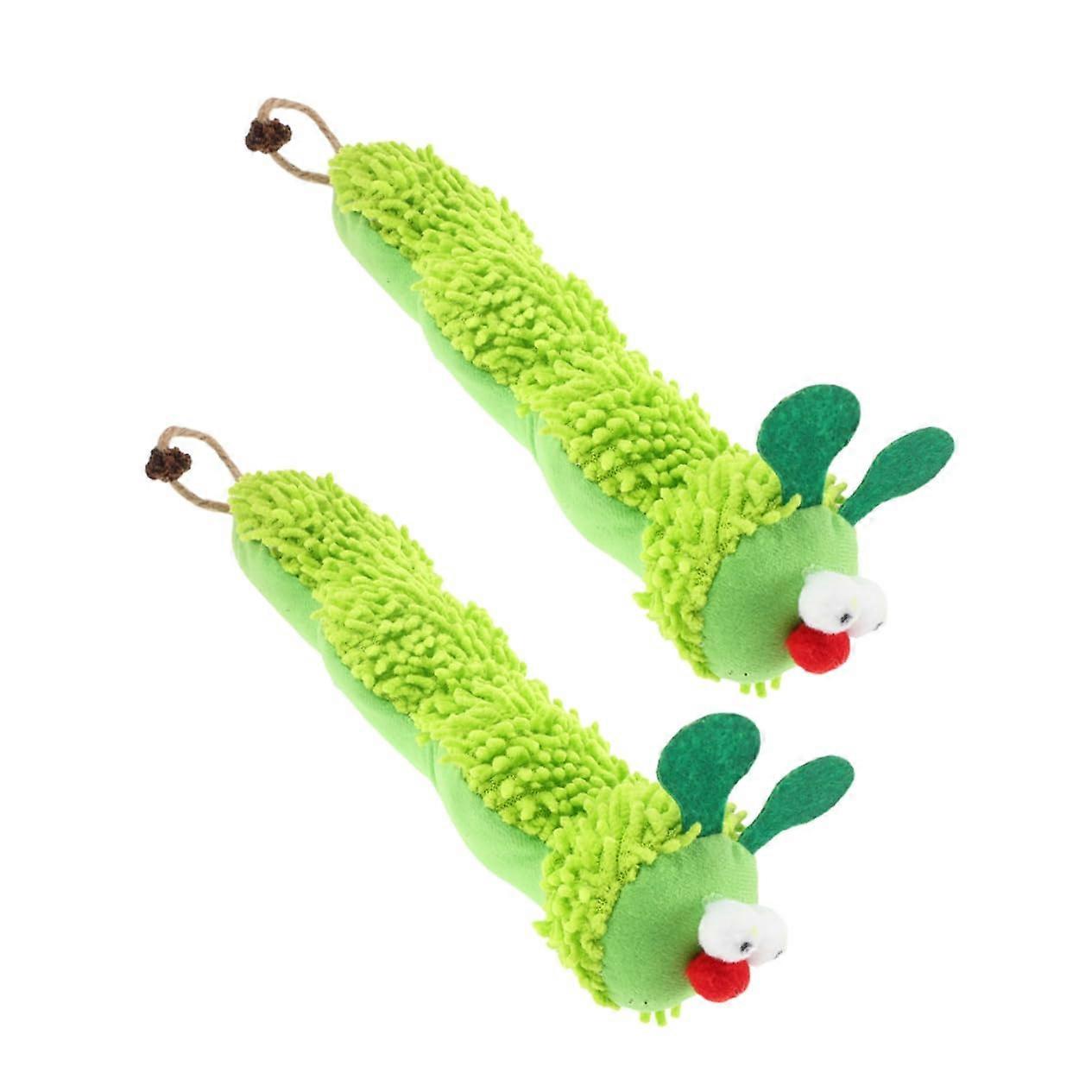 Cat Toy Cushions - 2 Pack Plush Catnip Toys for Indoor Kittens, Soft Fabric, Adorable Design, Cat Accessories