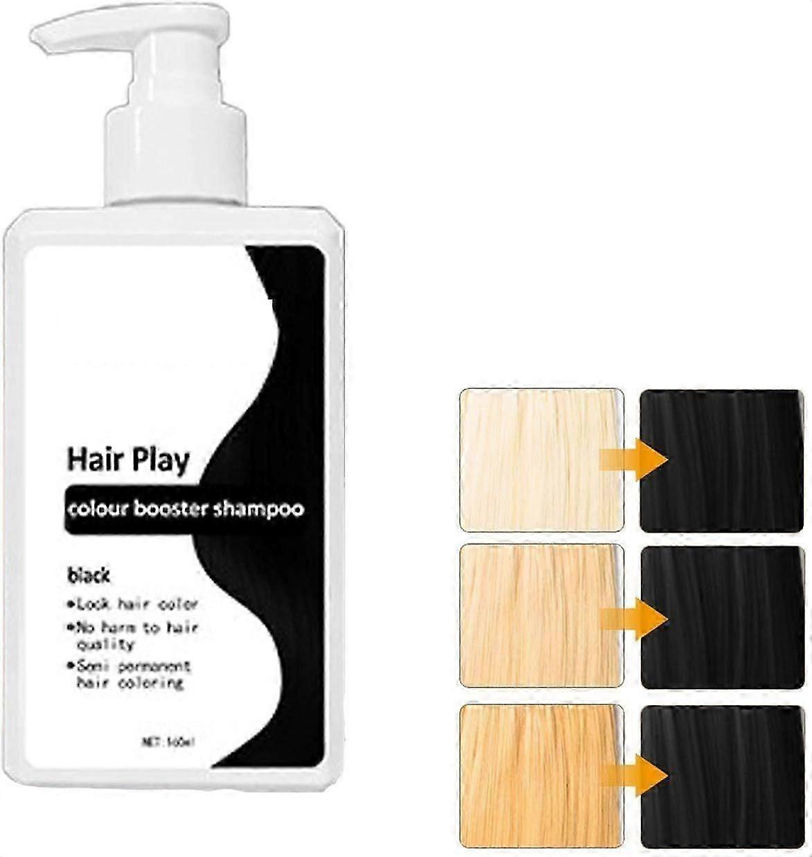 Hair Play Colour Booster Shampoo, Semi-Permanent Hair Color, Hair Color Depositing Shampoo, Lock Hair Color, Hair Color Shampoo Enhances Shine & Softn