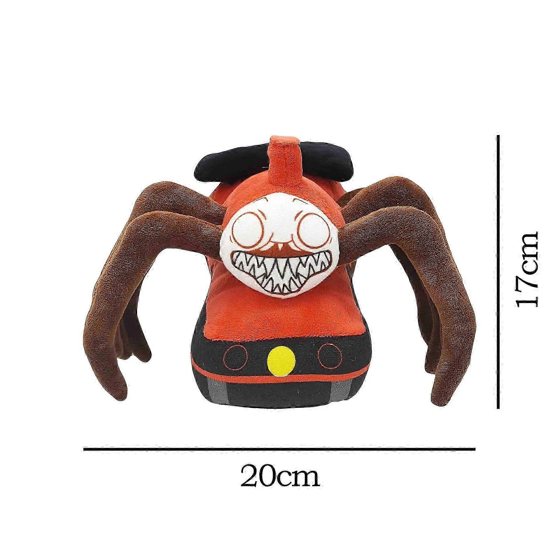 Choo-Choo Charles Plush Toy Horror Game Character Soft Doll Scary Spider Train Plushie for Kids