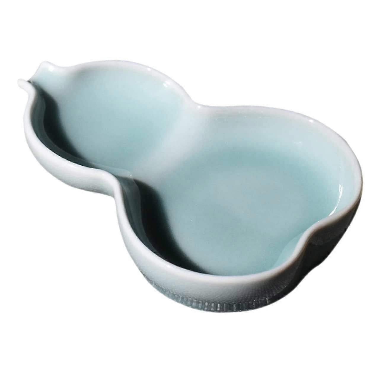 GourdShaped Water Ink Dish Multifunctional Ink Plate for Calligraphy, Suitable for Students and Enthusiasts of Chinese Calligraphy, Lightweight and