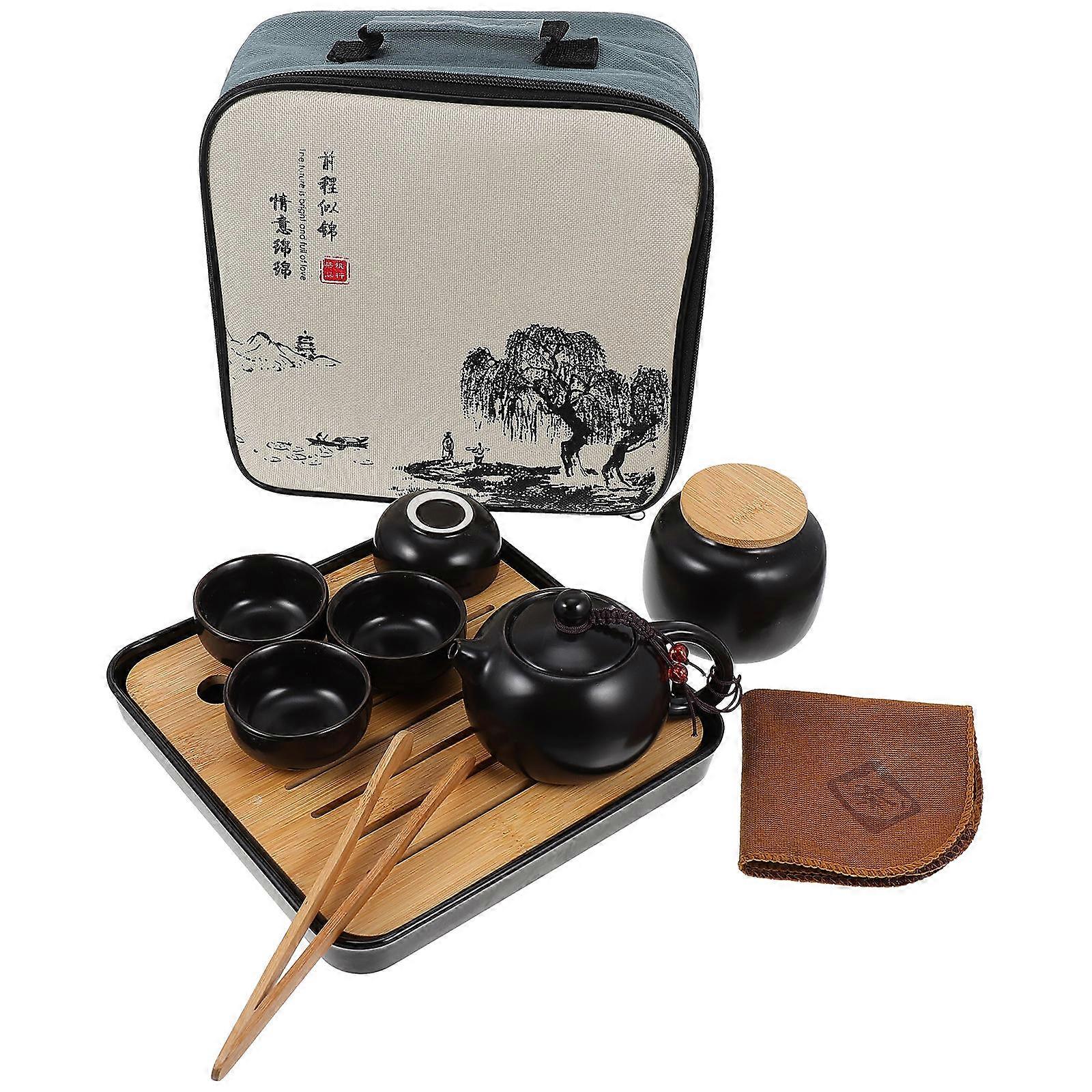Chinese Teaware Kung Fu Tea Pot Tea Ware Kit And Easy To Clean 1Set