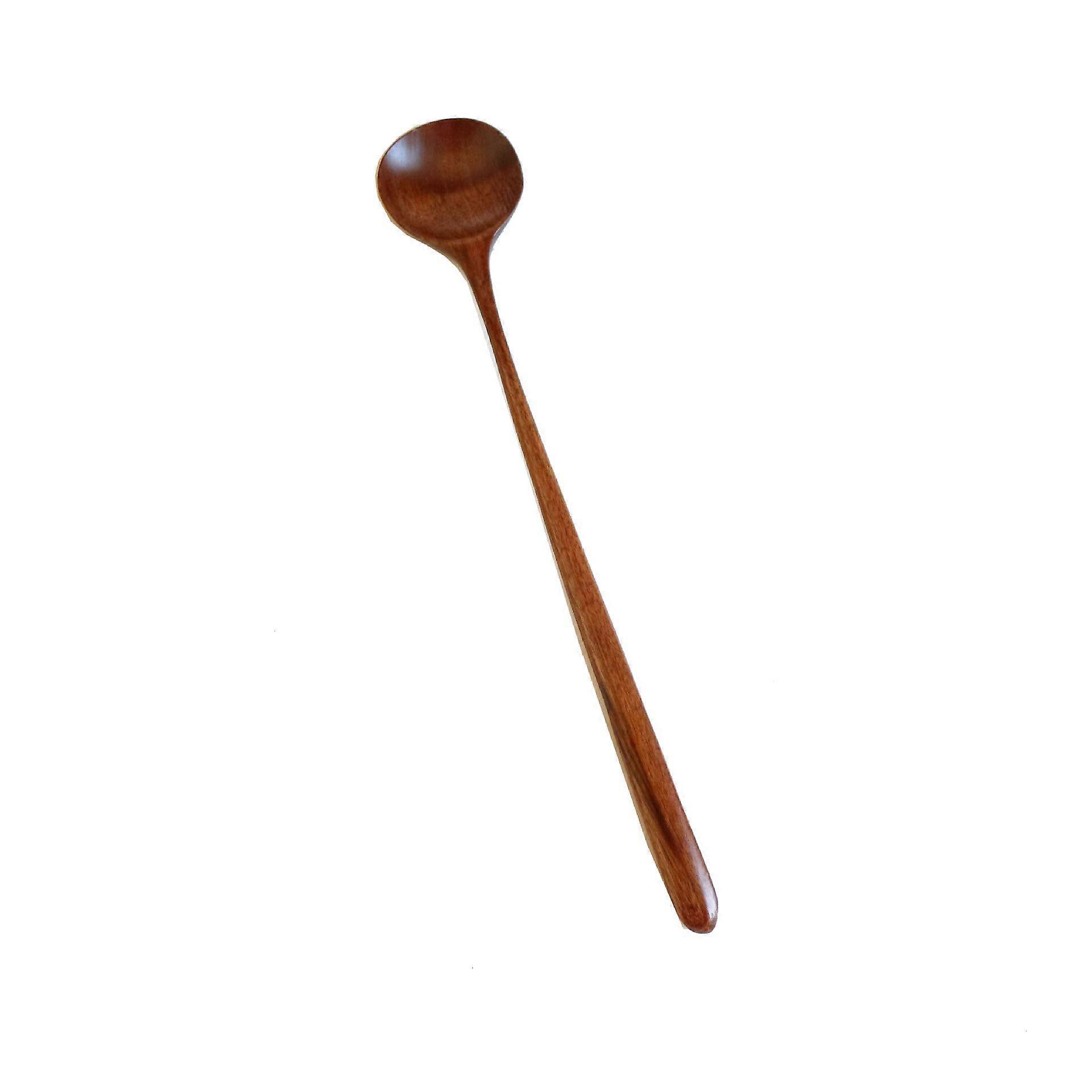 Korean Style Sauce Spoon Set with Long Handle and Round Opening, Heat-Resistant Stirring Utensils for Sauces, 3 Pieces