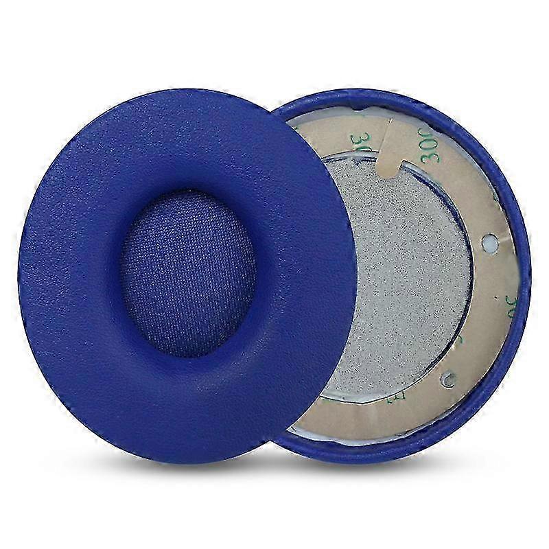 1 Pair Protein Leather Replacement Earpads For Beats Solo Pro