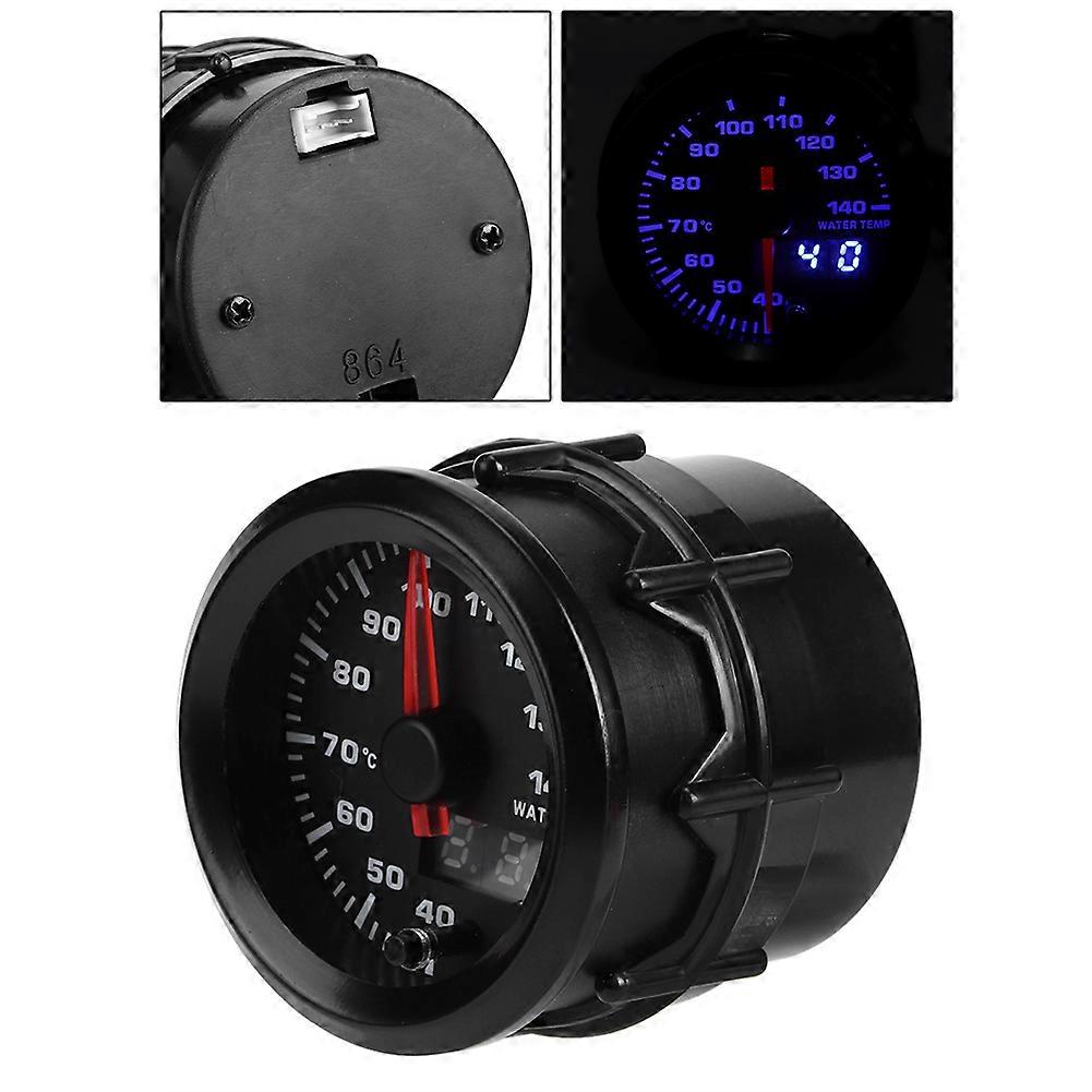 2in 52mm Car Water Temperature Temp Gauge Meter Pointer Digital Display with Stepper Motor