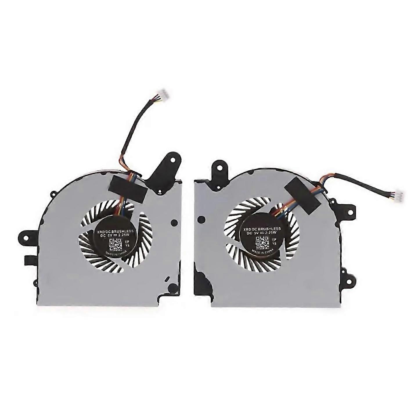 For Cpu+gpu Cooling Fan Compatible For Gf75 Ms-17f1 17f2/f4/f5