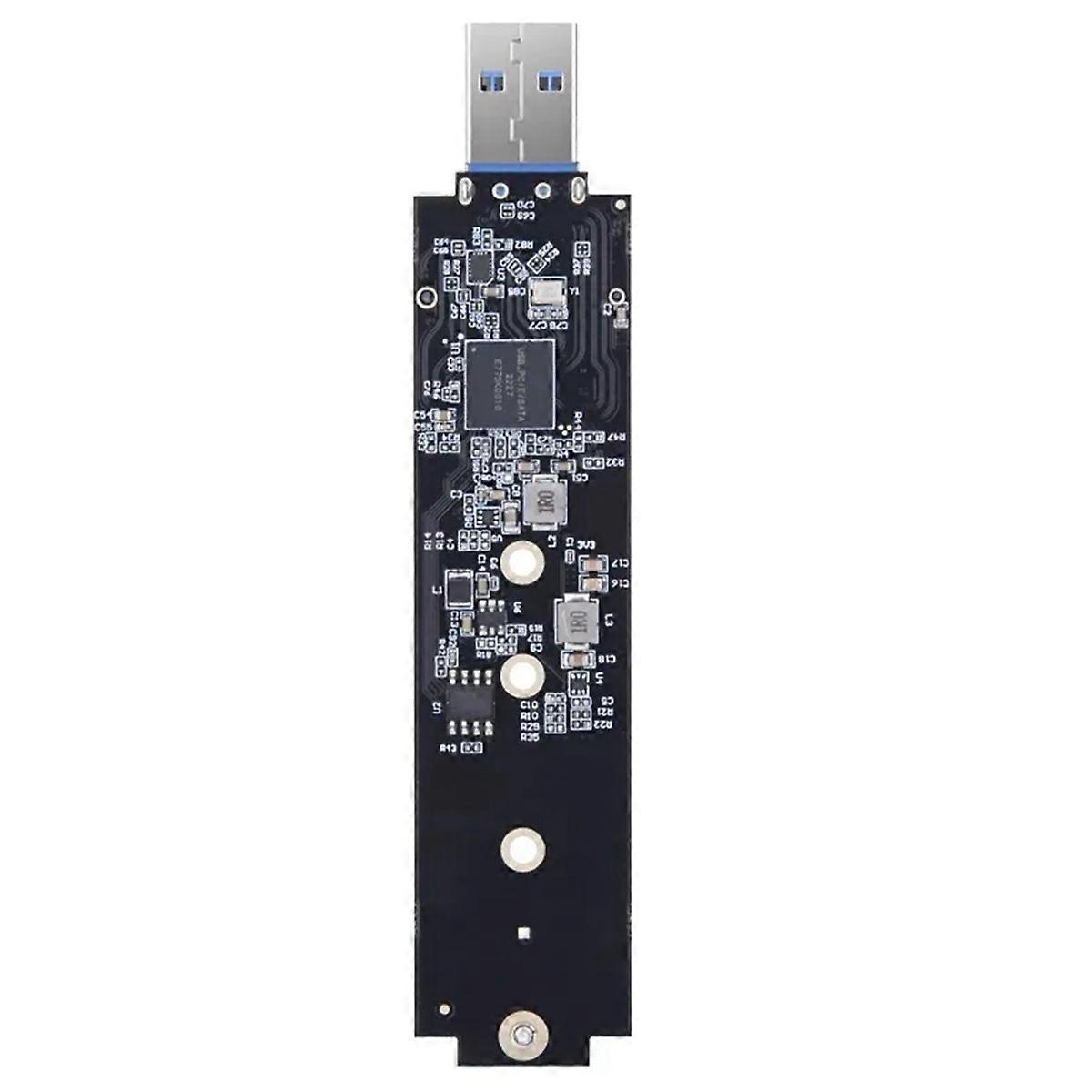 M.2 SATA NVMe SSD to USB 3.1 Adapter External Converter Card