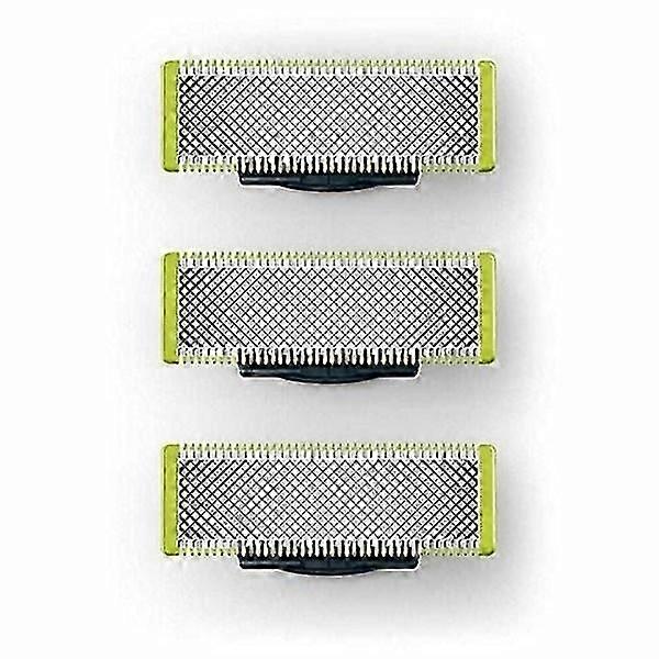 3-pack rakblad kompatibel med Philips Oneblade Replacement..