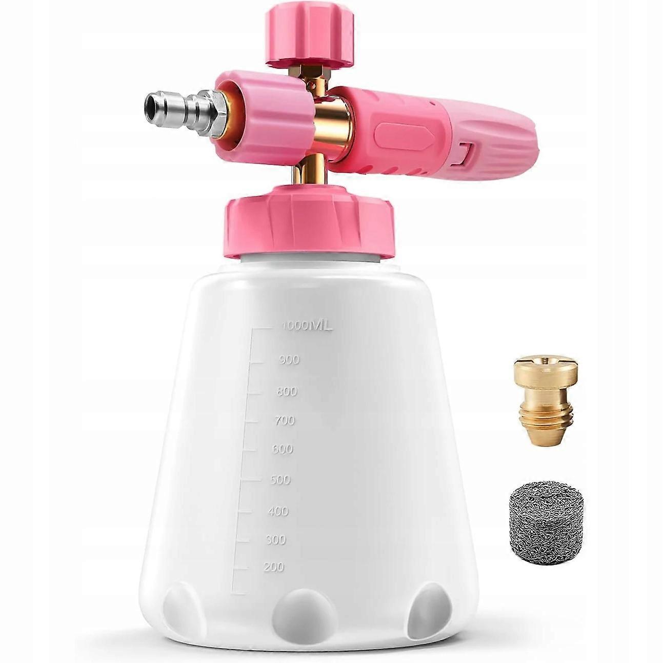 Rosfix Foam Washer 1L R-02 | Brass Nozzle 1.2mm | Transparent Tank