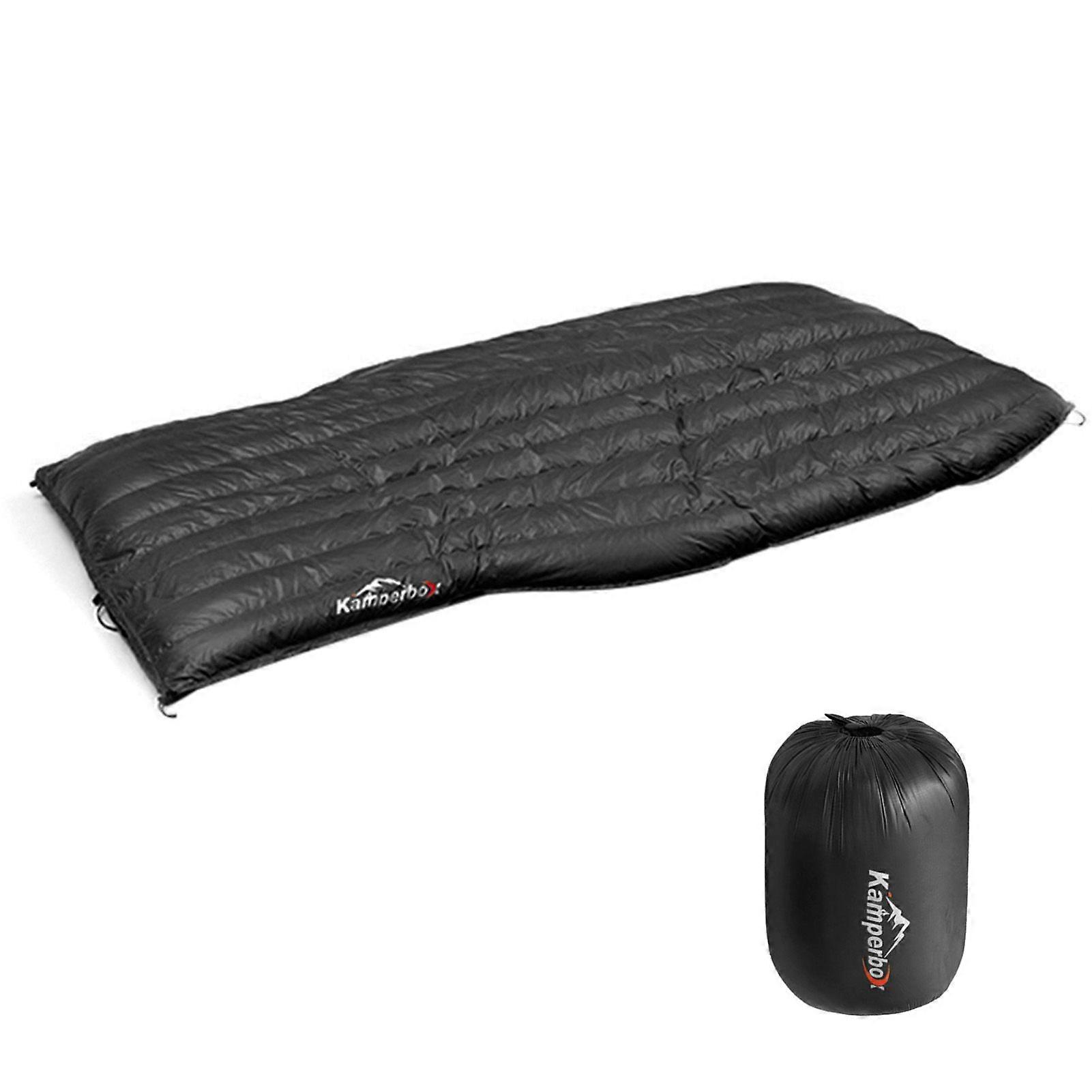 羽毛布団の下で寝袋ダウンハンモックアンダーキルトキャンプ羽毛布団ツーリスト寝袋YMHC