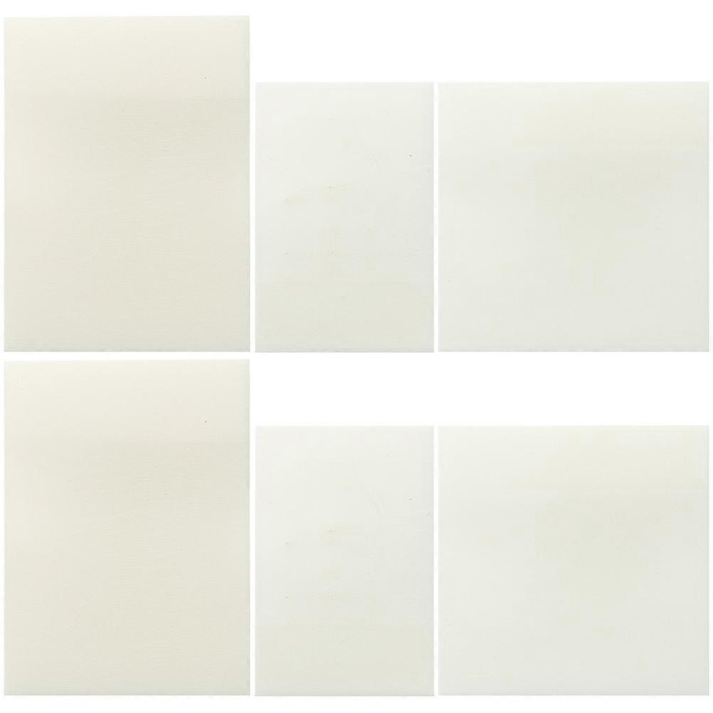 文房具メモパッドクリアデザイン学生教師6個