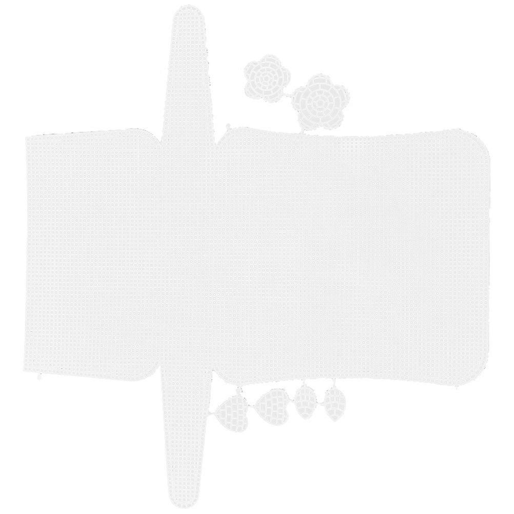 Plastic Mesh Sheet Embroidery Mesh Sheet for Bag Making Transparent