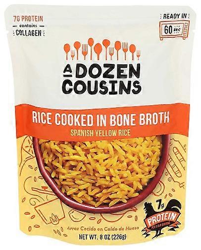 A Dozen Cousins Rice Cooked In Bone Broth Spanish Yellow Rice