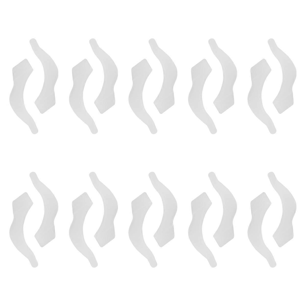 Glasses Ear Hooks Anti-Slip Non-Deformable for Eyeglass Accessories 10Pairs