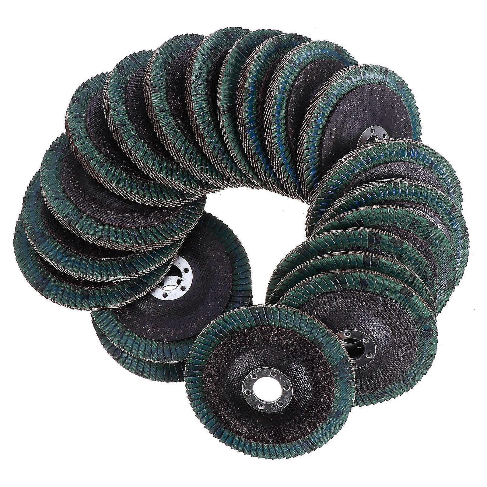 Grinding Wheels Flap Discs Sanding Discs Angle Grinder Metalworking Polishing Cleaning 10x10cm 20Pcs