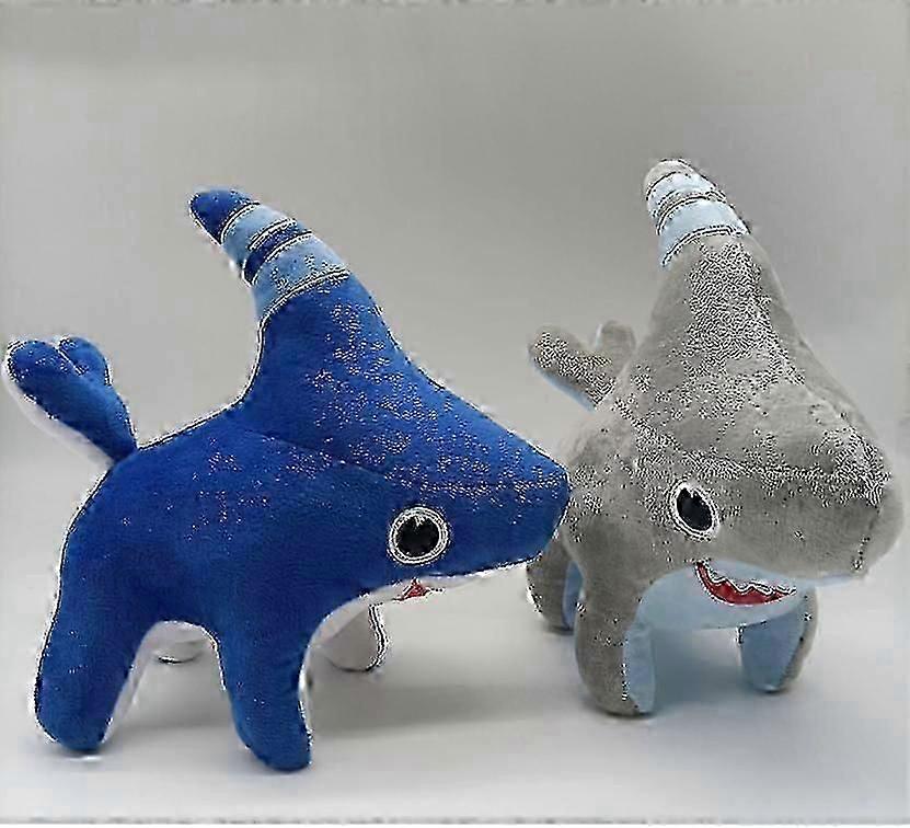 28cmのサメの犬のぬいぐるみの子供のクリスマスの誕生日Gift_fsのためのかわいい柔らかいぬいぐるみの漫画の人形